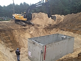 Schlammfanganlage in Schmogrow